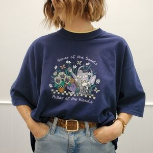 VINTAGE Spring Gardening T-shirt